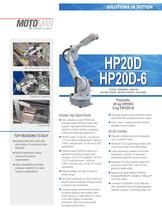 Motoman HP20D and HP20D-6 Robots