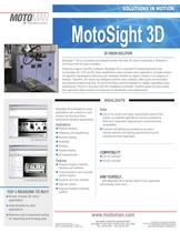 Motoman MotoSight 3D Vision Solution