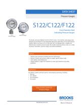 Brooks� S122/C122/F122 Series 2 Inch Stainless Steel Gauges