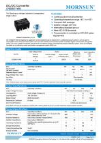 Convertitore Dc Dc Smd Cf Xt Wr Mornsun Guangzhou Science