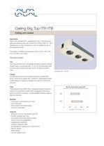 Ceiling Big Top ITR-ITB - Ceiling unit coolers