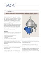 	CLARA - CLARA 500 - Medium-capacity solids-ejecting centrifuge for the wine and beverage industries