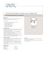  Potentiometric level transmitter 	 