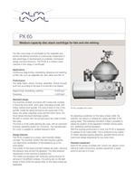 PX 65 Disc stack centrifuge