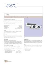 PX - Commercial low silhouette air cooler - stock range	 