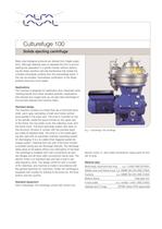 	Solids ejecting centrifuge