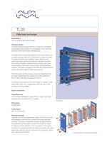 TL35 - Plate heat exchanger