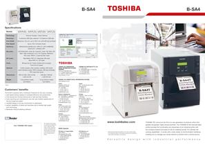 TOSHIBA B-SA4T Series