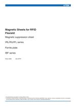 Magnetic Sheets for RFID Flexield