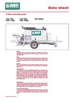Trailer Concrete Pump - Diesel