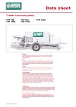 Trailer Concrete Pump - Electric