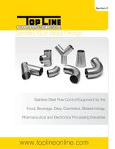 Top Line Sanitary Butt Weld Fittings