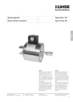 KUHSE Brake release actuators