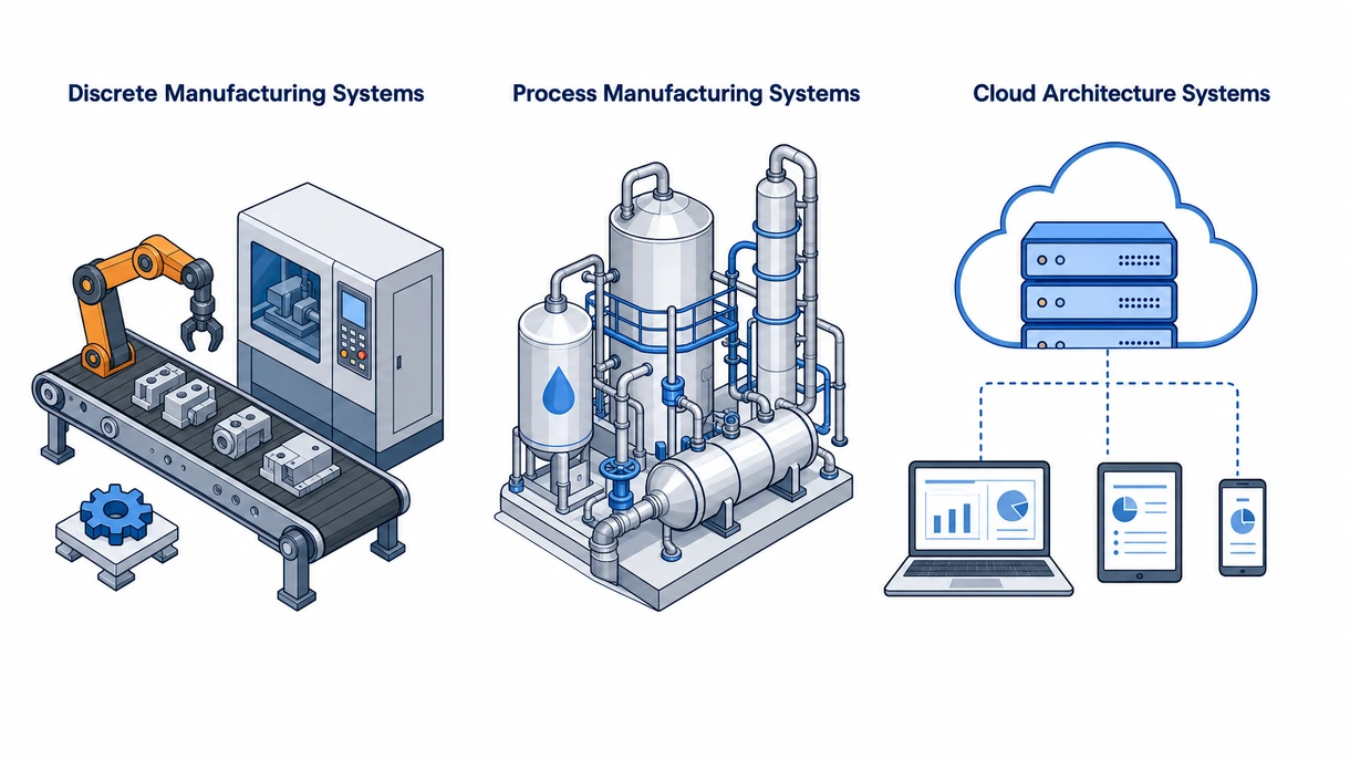 Dettaglio dell'interfaccia tecnica che mostra una distinta base complessa e un modulo di tracciamento dell'inventario all'interno di un sistema software di ERP.
