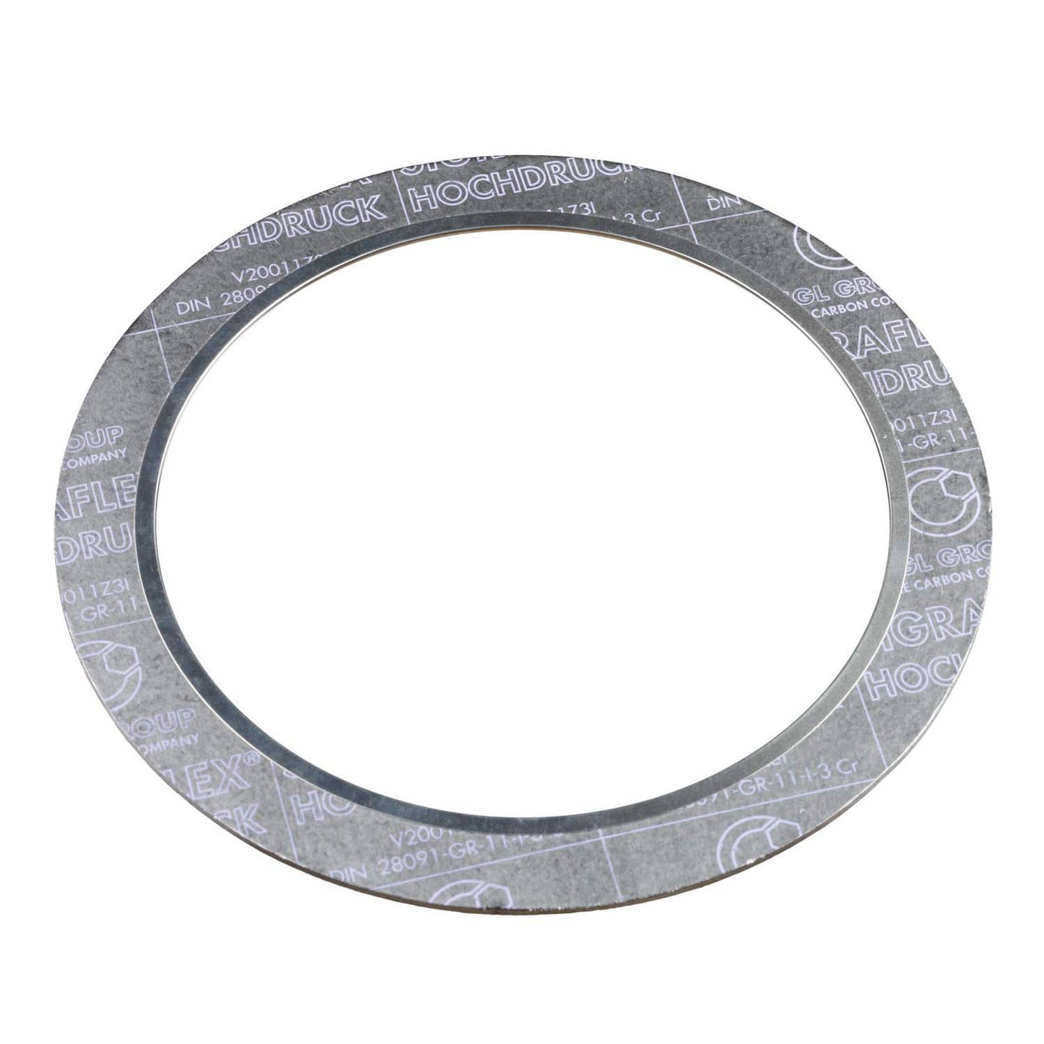 100 Guarnizioni Piatte Fibra 13.5x8.5x2mm - Per Idraulica, Riscaldamento, Fino A 180°C, Senza Amianto - Foto 4