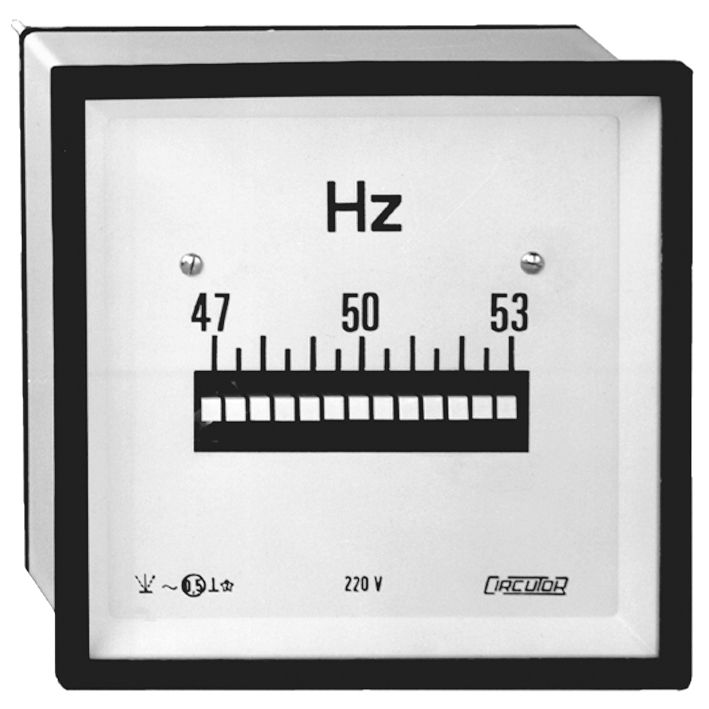 Frequenzimetro analogico HLC series CIRCUTOR S.A.