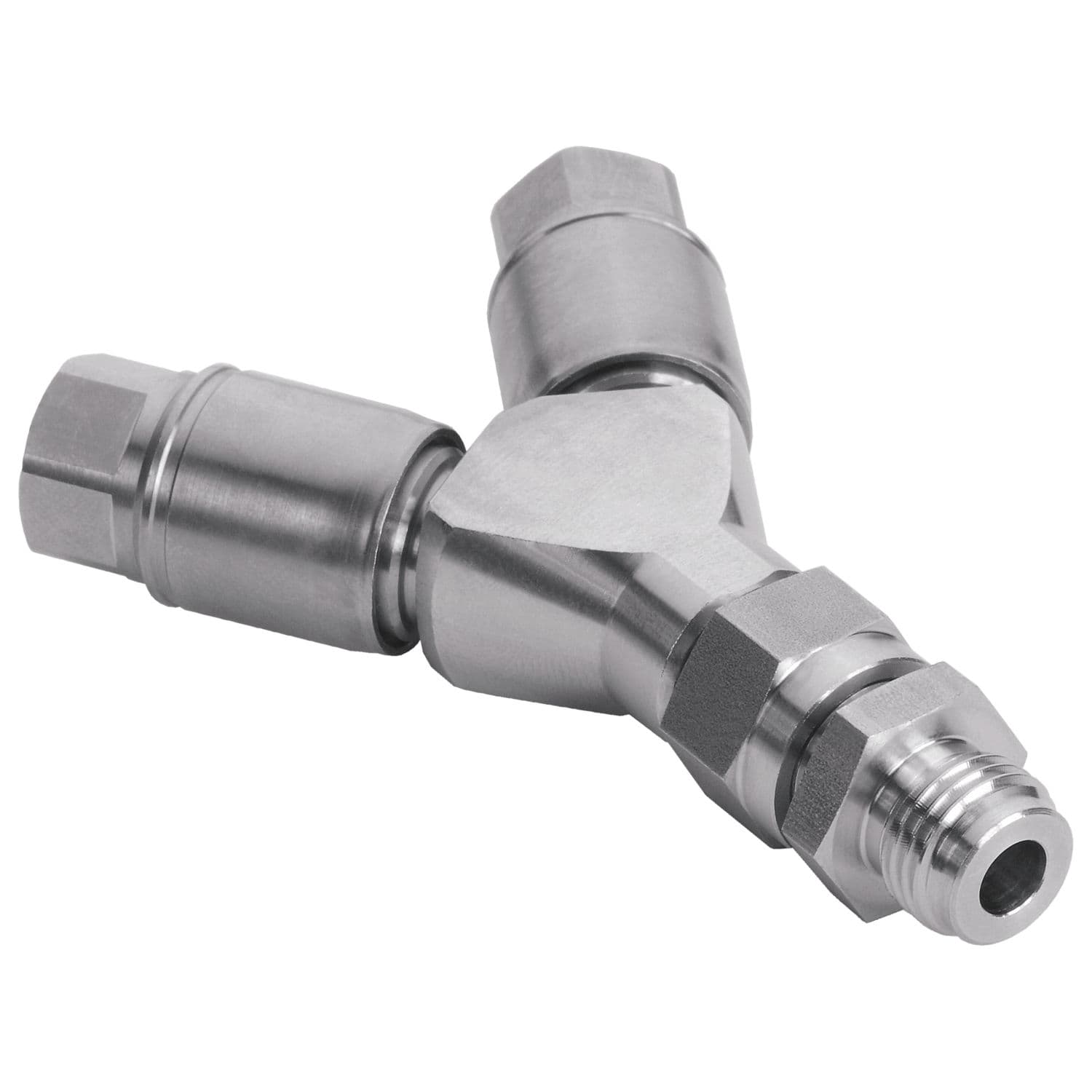 2 Raccordi Angolari Pneumatici Da 6mm - Connettori Push-In IQS Per Tubi Aria Compressa, PA66 E NBR