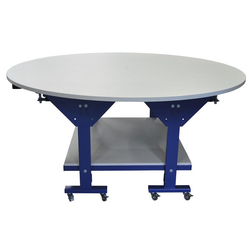 Tavolo Da Taglio Per Quilting - Con Griglia, Gambe Regolabili E Ruote | Ribalte Pieghevoli | Mobile E Compatto - Foto 5