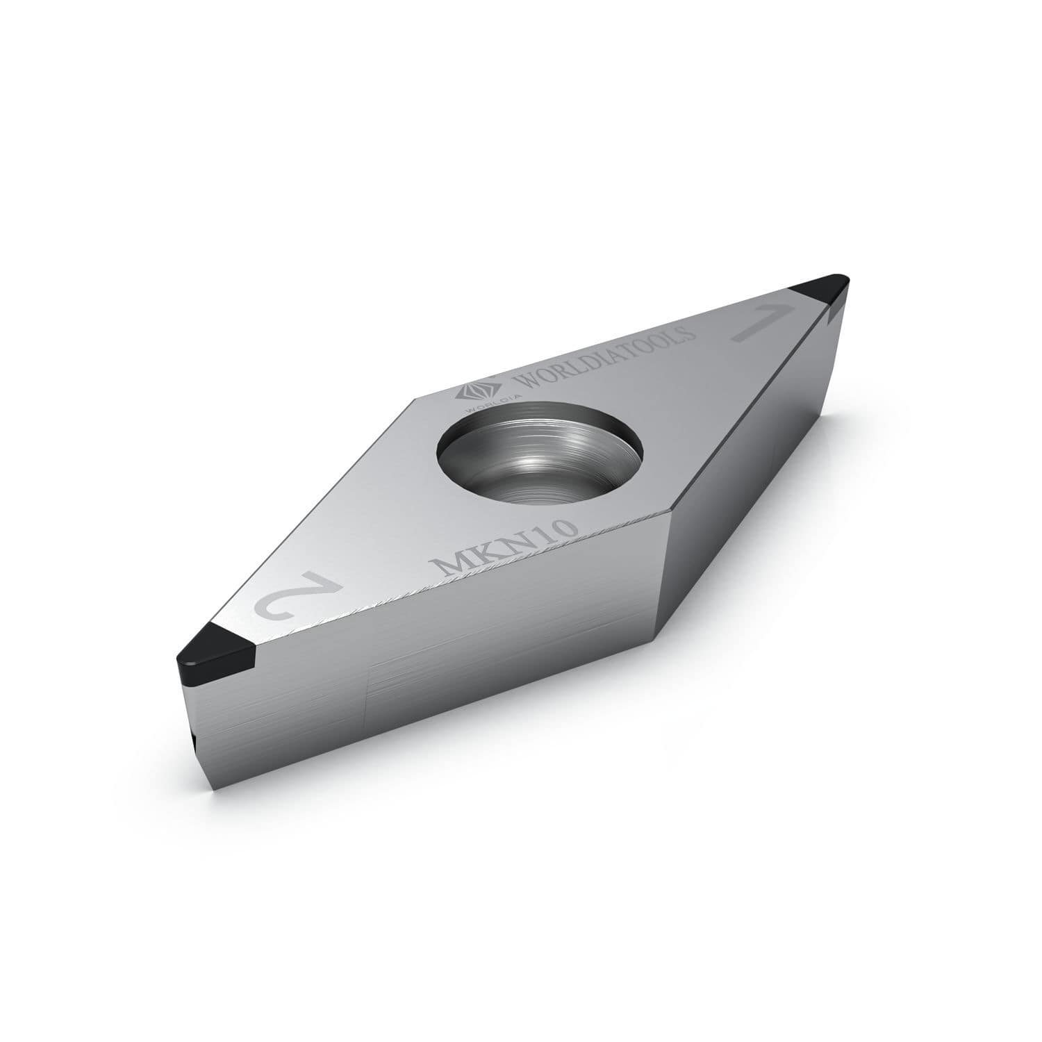 2 Utensili Da Taglio CNC CBN Per Acciaio Temprato - Inserti Rotanti VCGT110304 Per Lavorazioni Ad Alta Durezza - Foto 5