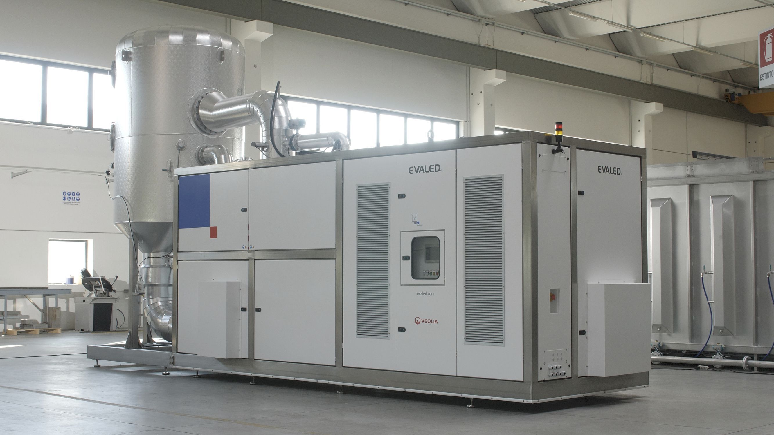 Evaporatore sottovuoto RV F series EVALED® Evaporators for