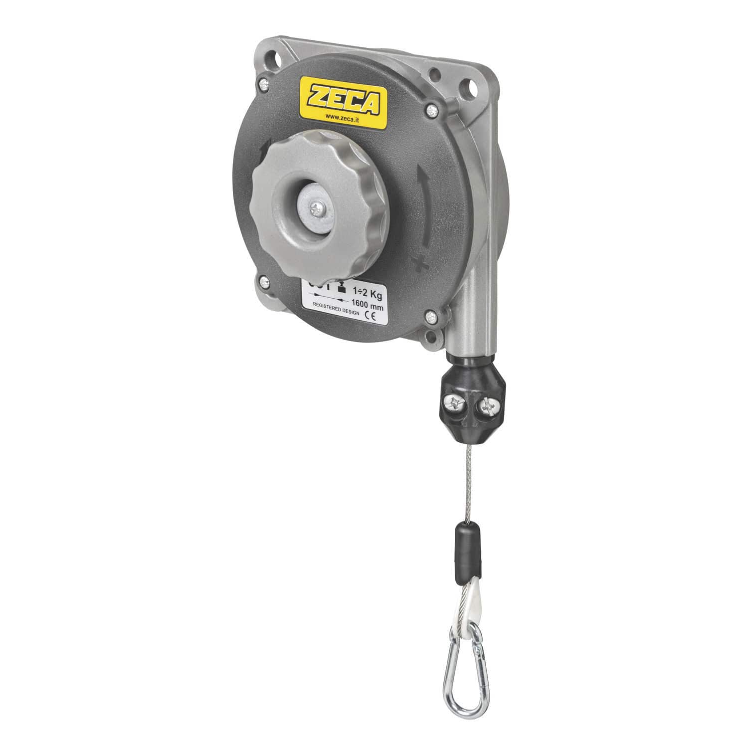 Bilanciatore 631 Da 1-2 Kg Con Cavo Acciaio Inox - Corsa 1600 Mm, Per Sollevamento