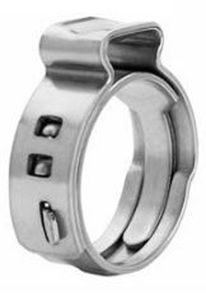 100) 1/2" PEX Grip (Non-Slip) Stainless Steel Cinch Clamps - Foto 3