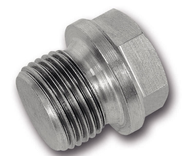 Tappo Esagonale - Labfacility Limited - Filettato / In Acciaio Inossidabile