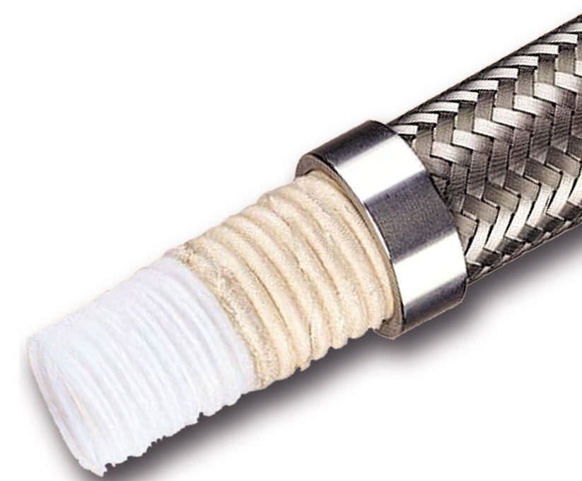 Tubo Flessibile Idraulico A 2 Trecce - 3/8" X 24" Con Raccordi JIC - Foto 10