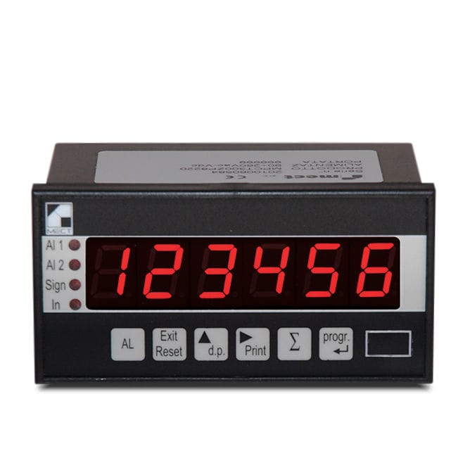 Conta Pezzi Elettronico OMRO DH48J Programmabile 220V Con Base E Uscita NPN