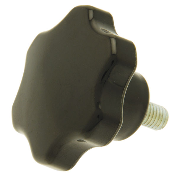 Manopola Filettata - LHSD - ISC PLASTIC PARTS - A Stella / In Poliammide - 2