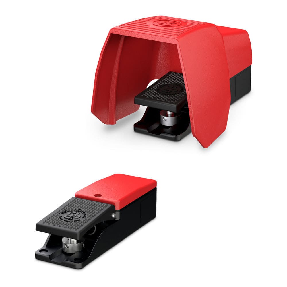 Gebildet 2pcs 250VAC 5A Momentaneo Interruttore A Pedale,Antiscivolo Industriale - Foto 5