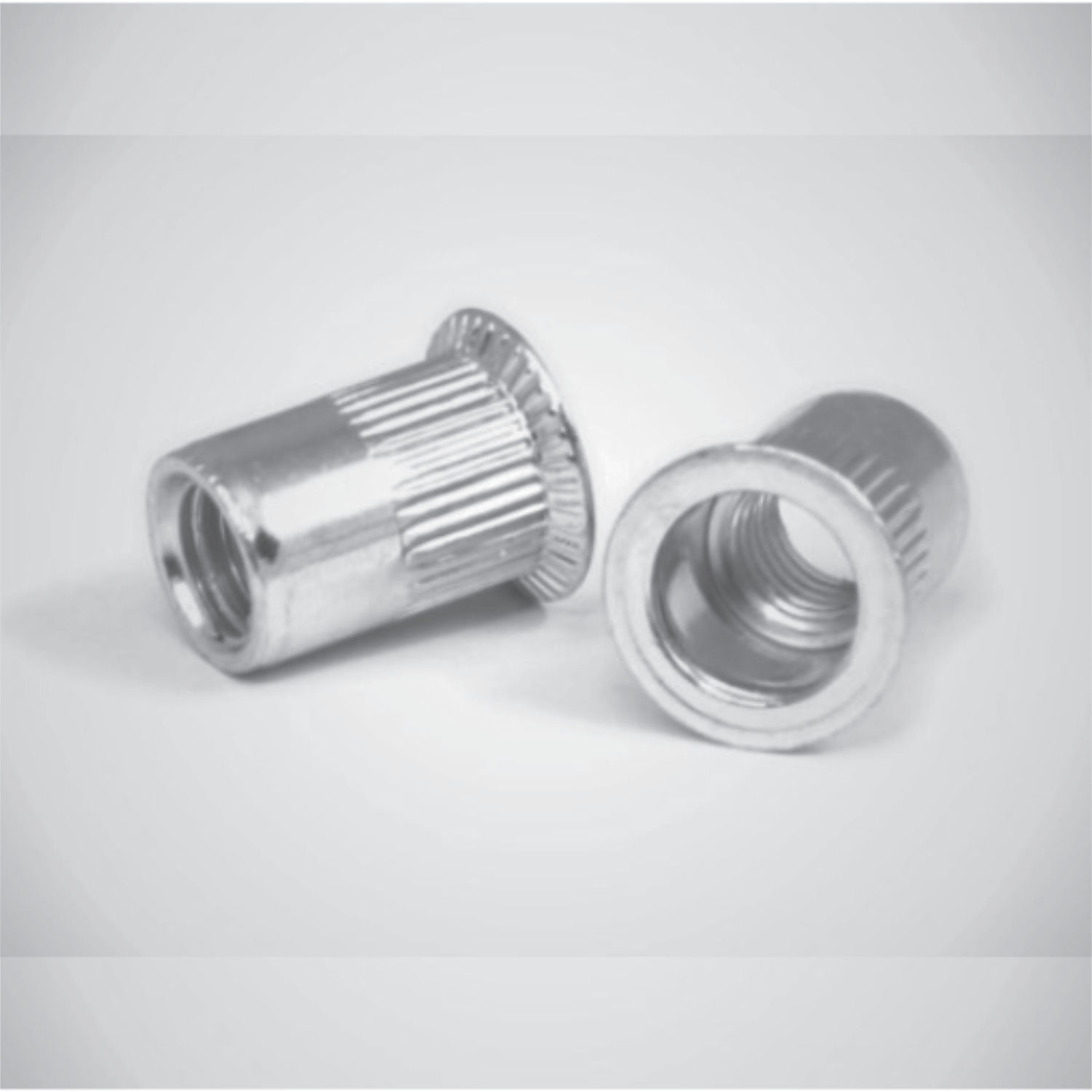 Dado Per Rivetti Filettati A Testa Piatta Cieca In Acciaio Al - Foto 5