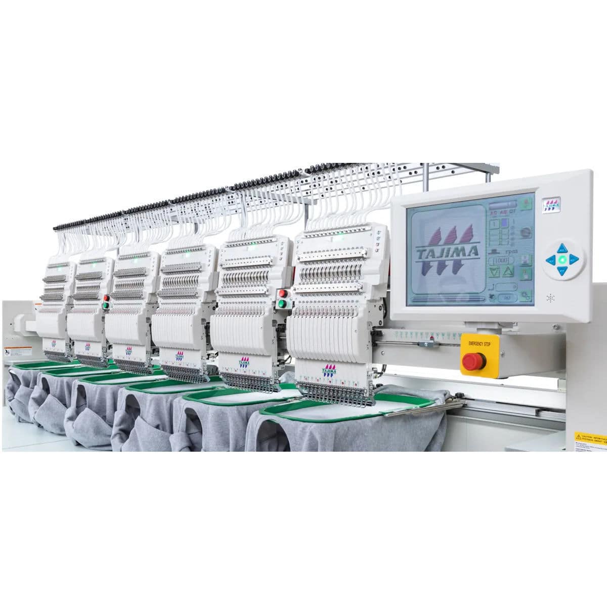 Macchina Da Ricamo 12 Aghi Compatta - Touch Screen 10 Pollici, Area Ricamo 8x12 Pollici | Per Cappelli, Magliette - Foto 6