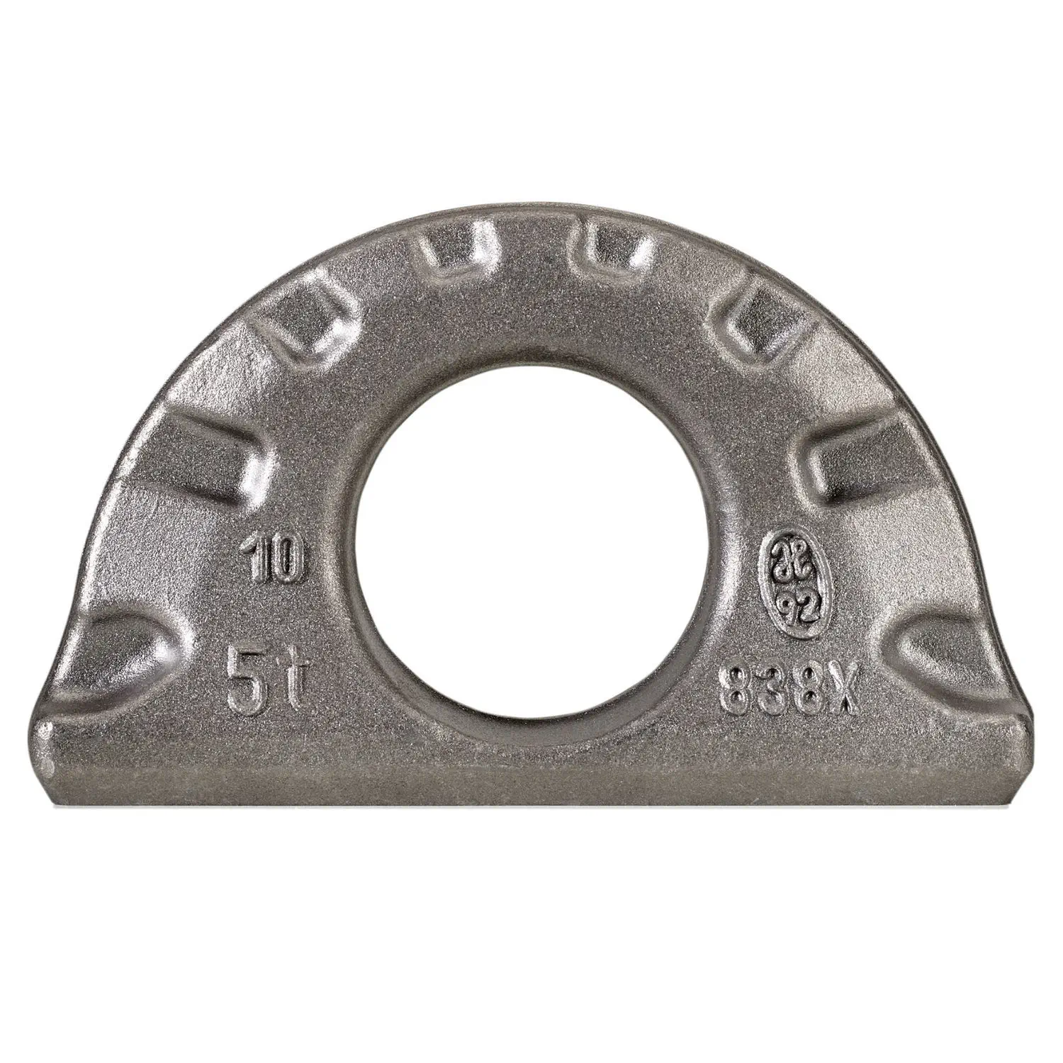 Set 8 Ancoraggi A Scomparsa 89x85 Mm - Carico 1480 Kg - Zincati APT