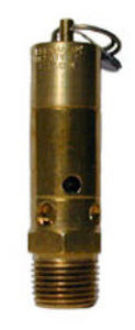 Valvola Rilascio Pressione USA Valvola Di Sicurezza Per Compressore ASME 80 PSI, 1/8 NPT, Made In USA - Nuova Con Garanzia 1 Anno Valvola Per Serbatoio Aria