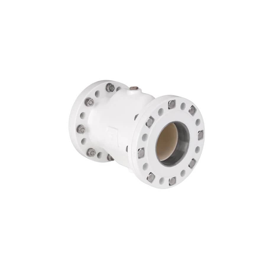 Valvola A Spina Rivestita Tufline 067FJ 3x2x3 150 RF – Corpo In Acciaio Inox CF8, Flangiata, Senza Leva