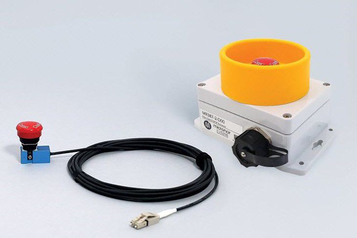 Interruttore Emergenza KJD22 ON-OFF | Pulsante Arresto 250VAC | IP54