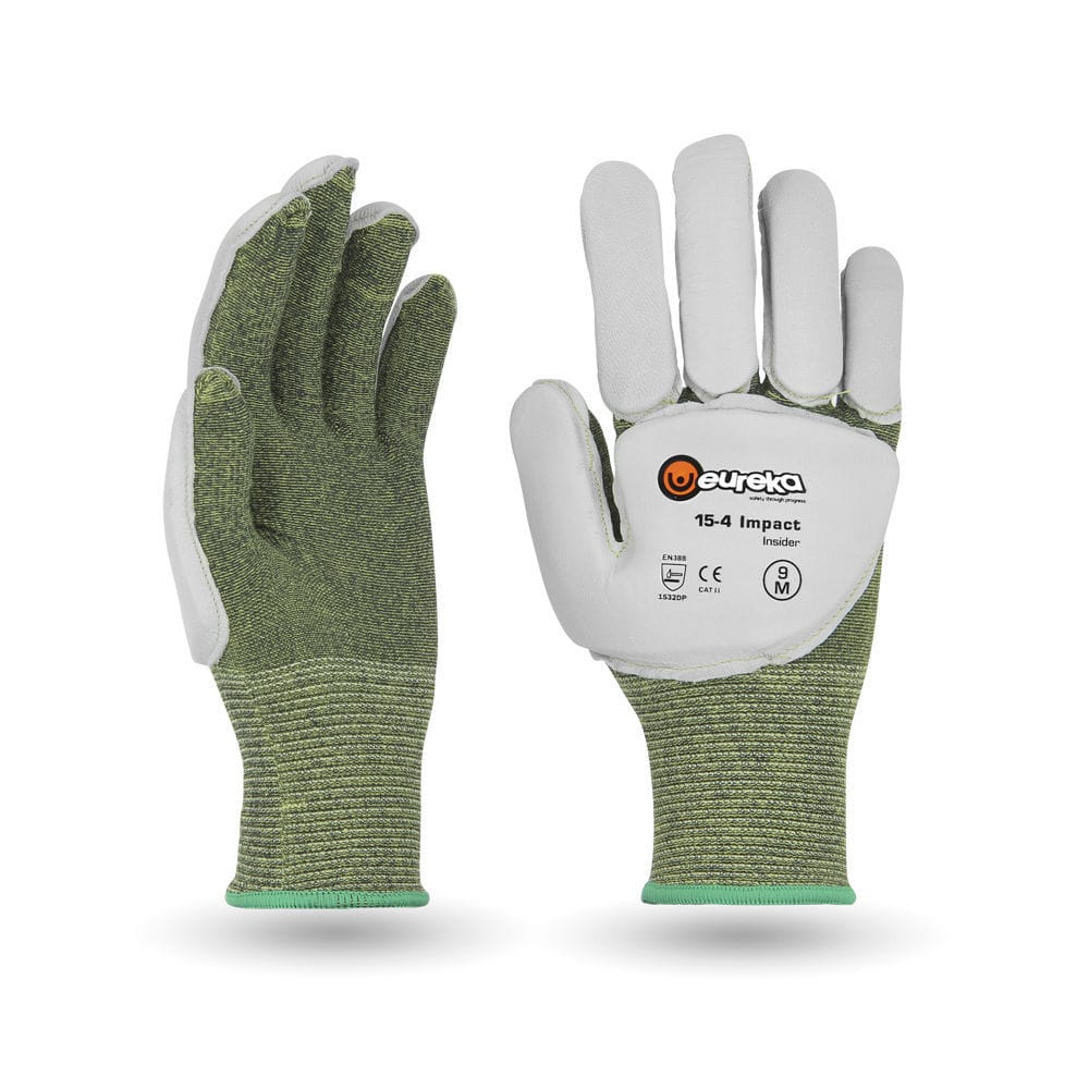 Mobile Officina Guanti Da Lavoro Meccanico Majestic Armorskin: In Pelle Sintetica Blu, Taglia Large, Modello 2137BL, Resistenti E Flessibili Guanti Da Meccanico - Foto 2