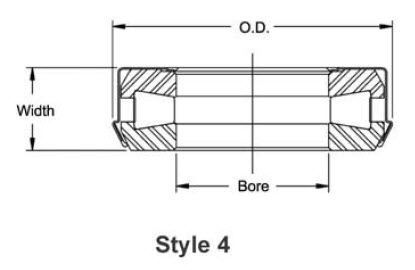 Cuscinetto a rulli - AKT GmbH - in acciaio / per bicicletta Cuscinetto a rulli - AKT GmbH - in acciaio / per bicicletta