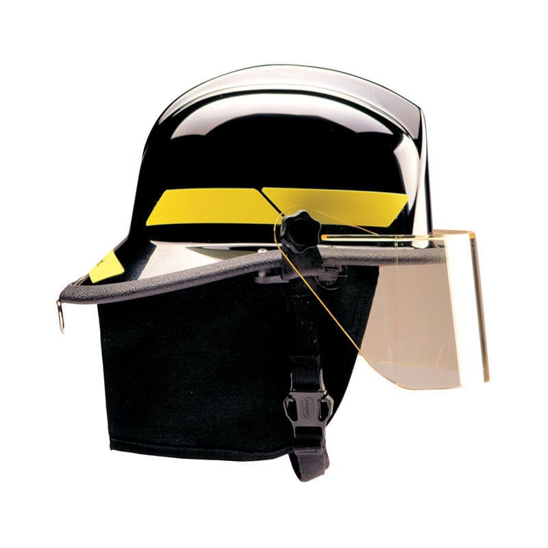 Casco Di Sicurezza Da Cantiere ULTRAMAXX Con Visiera E Occhiali Integrati - Bianco, Adesivi Riflettenti, ANSI Classe C