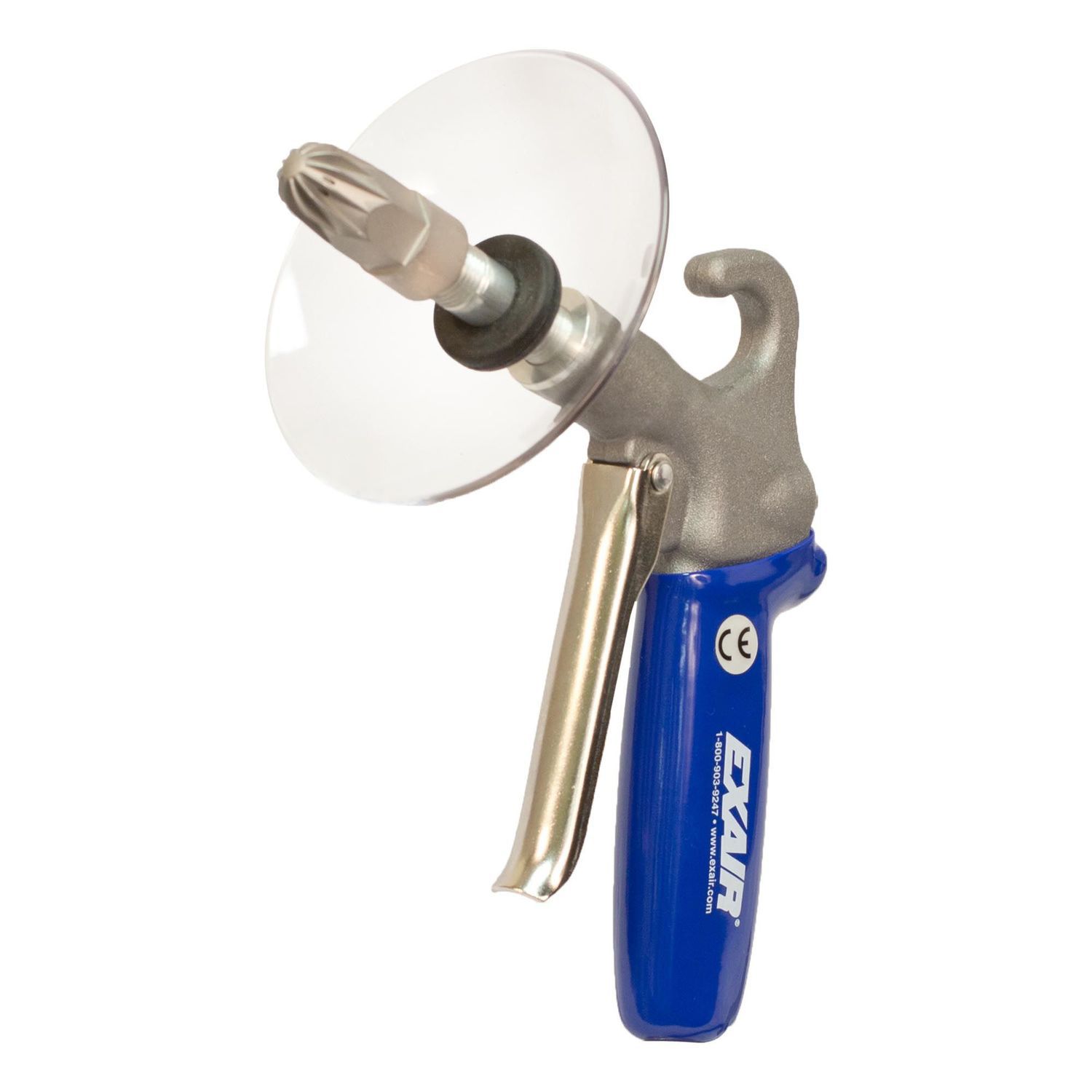 Pistola Ad Aria Compressa Con Tubo 5m - Ugello Acciaio 95mm, Per Pulizia Officina E Fai Da Te