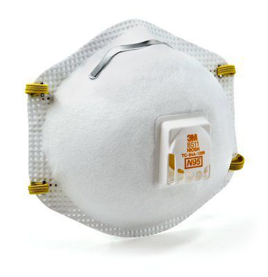 3m 8511 particulate n95 respiratore con valvola 3m 8511 particulate n95 respiratore con valvola