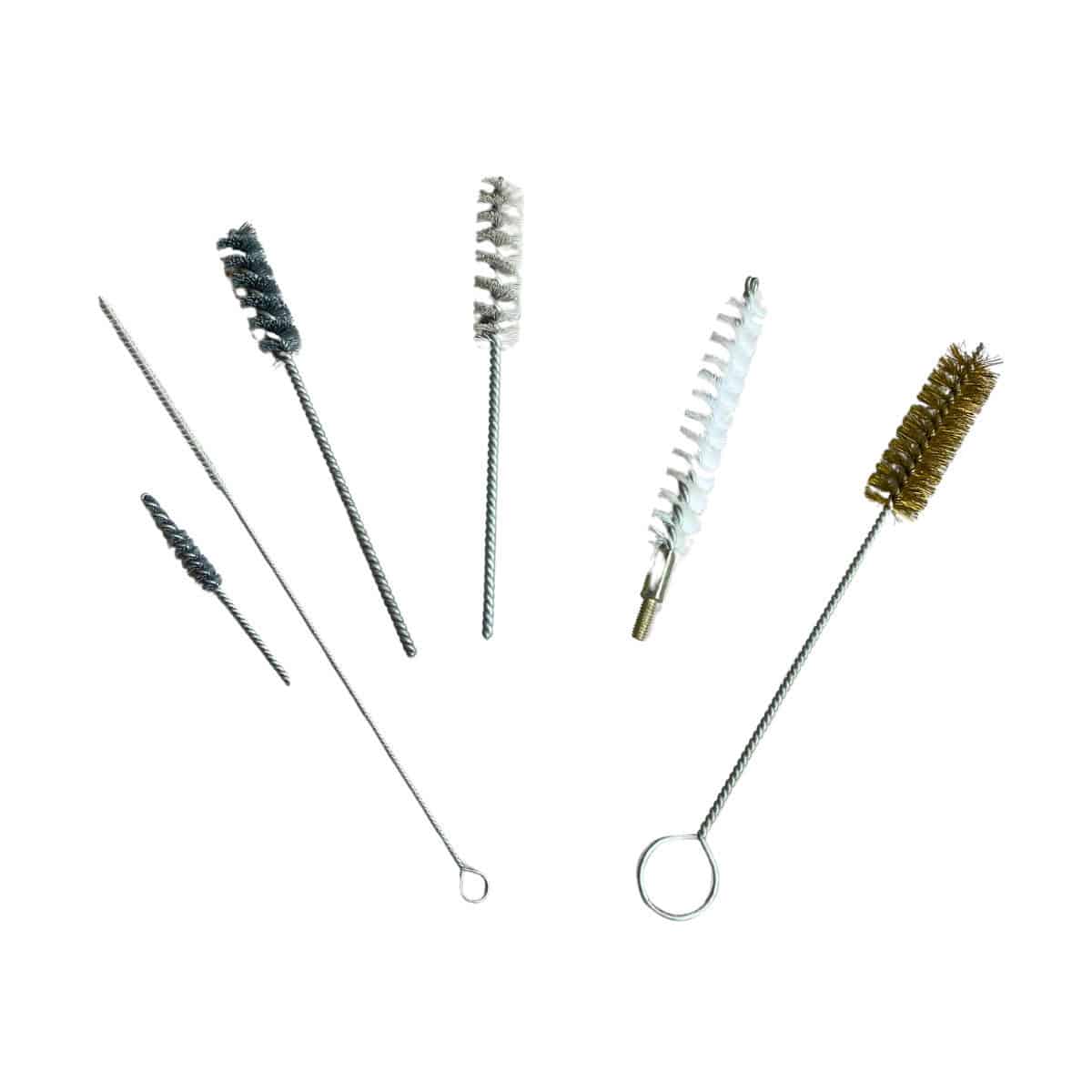 Spazzola In Acciaio Per Pulizia Camino - 20cm Con Filo D'Acciaio Per Angoli Stretti