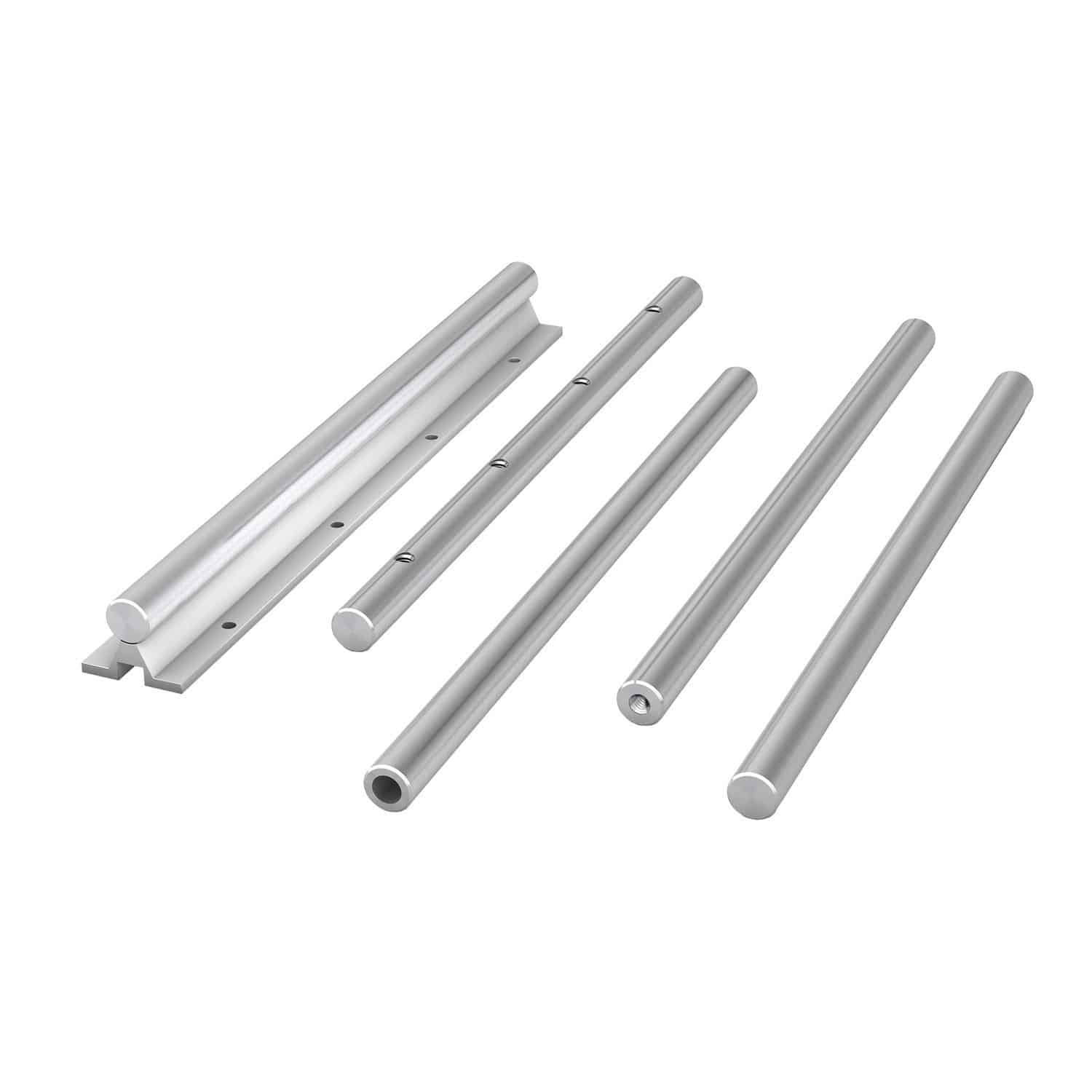 Albero Di Precisione 30 Mm H6, Lunghezza 450 Mm, Rettificato E Temprato: Per Cuscinetti Lineari, Filettatura M14