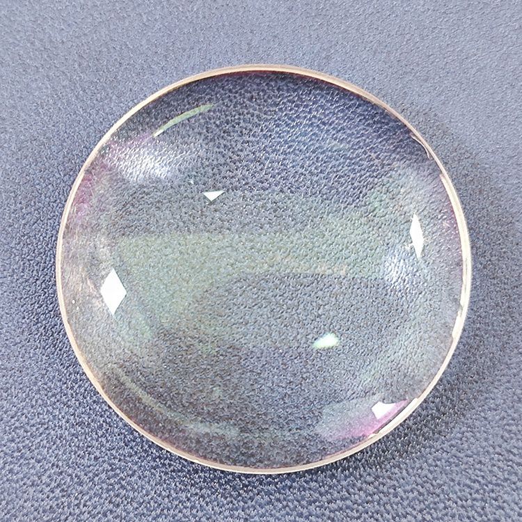 Lente In Vetro Convesso 60mm Per LED - Lente Di Ingrandimento Per Lampade E Progetti Ottici - Foto 2