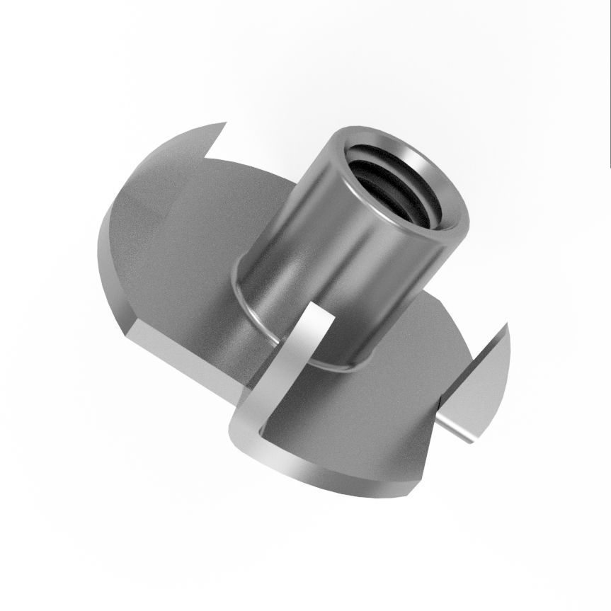 Dado Ad Ala Inox V2A DIN 315 – Metrici Da M3 A M12 – EXS - copertina