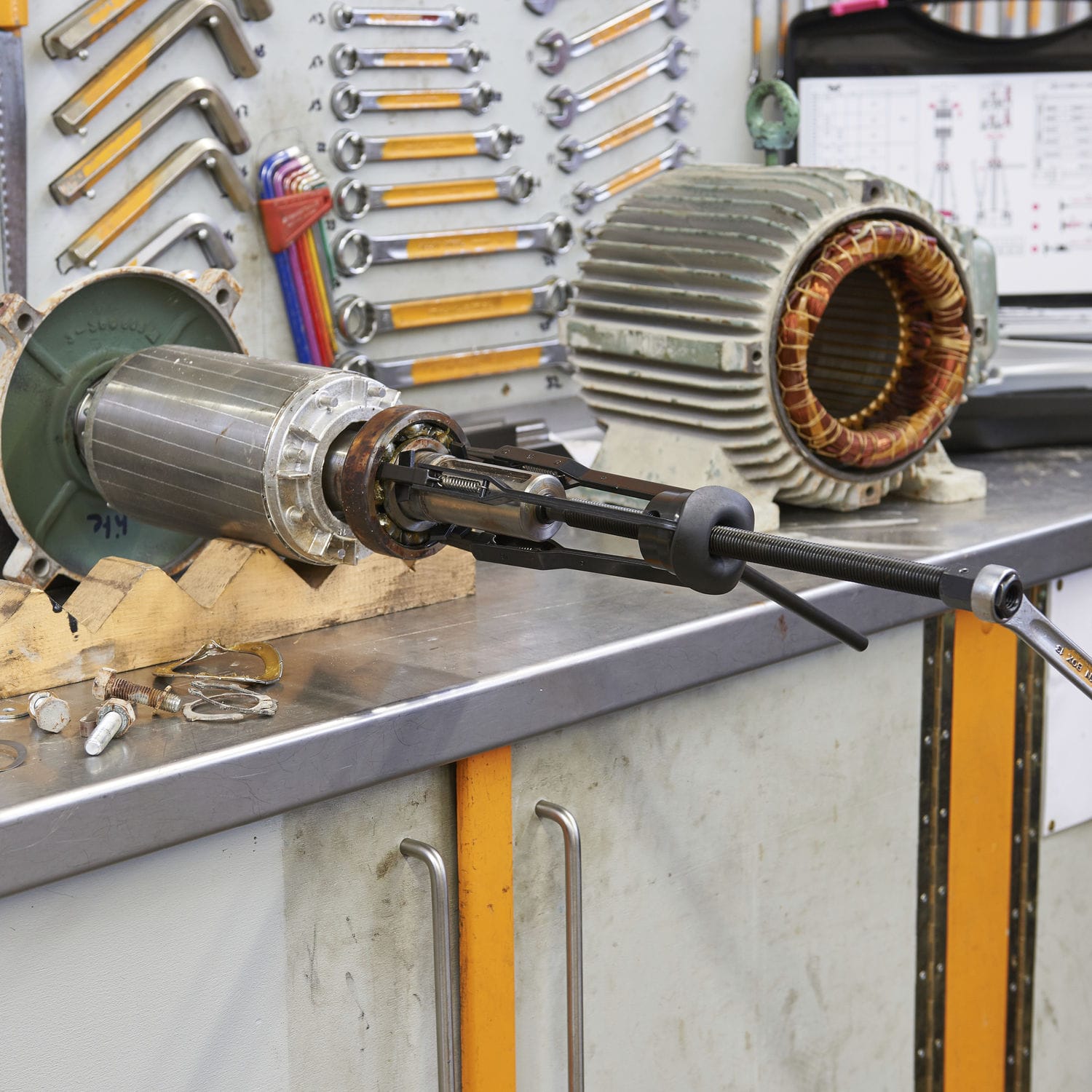 Estrattore Cuscinetti Sterzo BGS - Per Diametri 26-35 Mm | Strumento Professionale - Foto 3