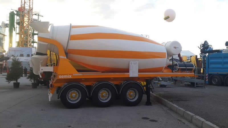 Camion betoniera per cemento - TRM12 - Semix Concrete Batching Plants