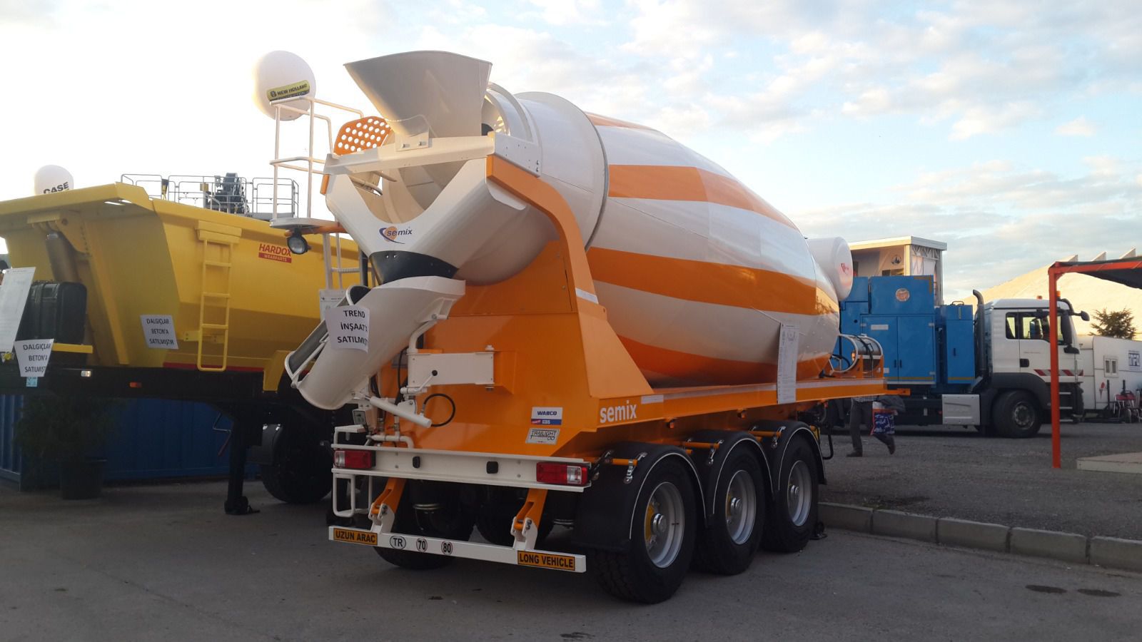 Camion betoniera per cemento - TRM12 - Semix Concrete Batching Plants