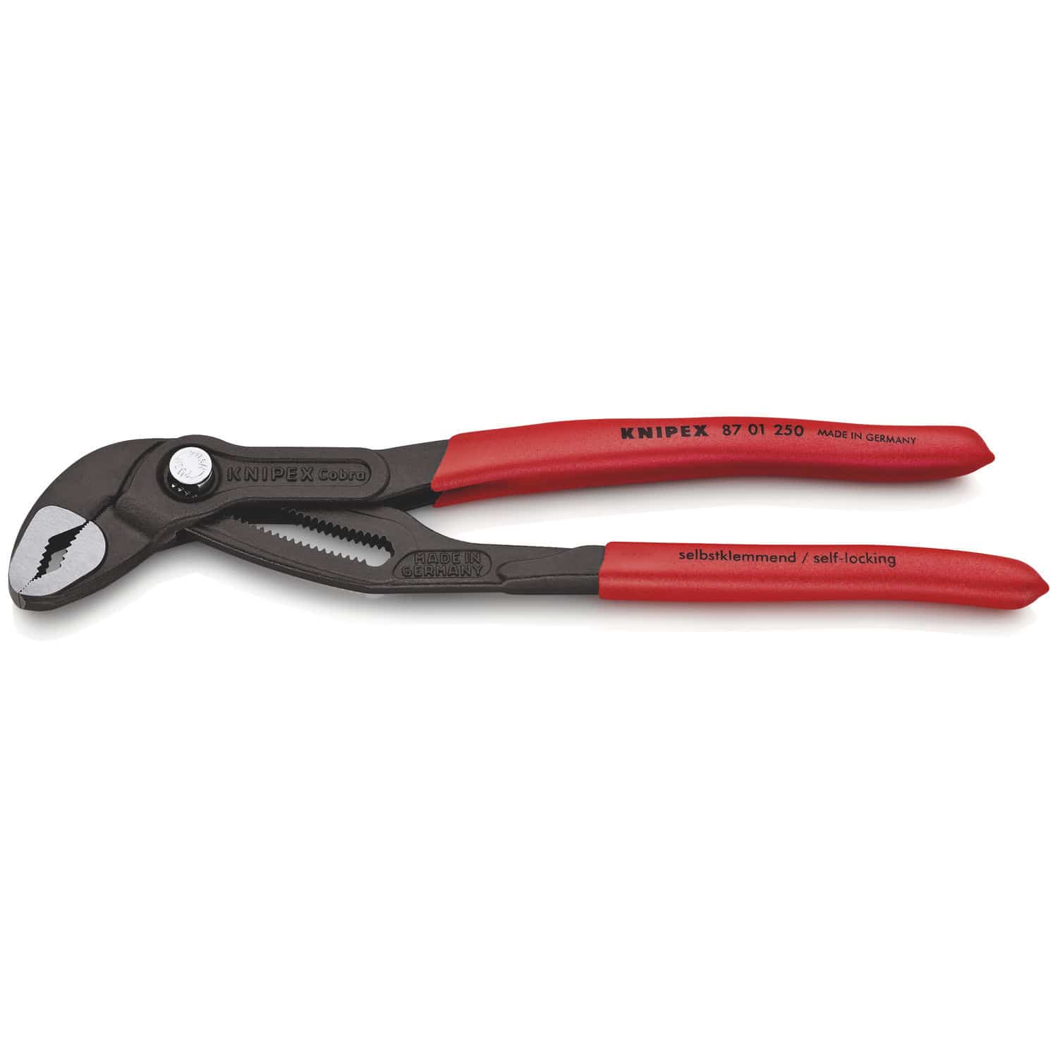 KNIPEX Tool 87 21 250 Pinze Per Pompa Dell'acqua Antiscivolo Autobloccanti Cobra 10 Pollici Pinze Ad Alta Tecnologia Con Giunto A Scatola Con Regolazione Rapida - Foto 2